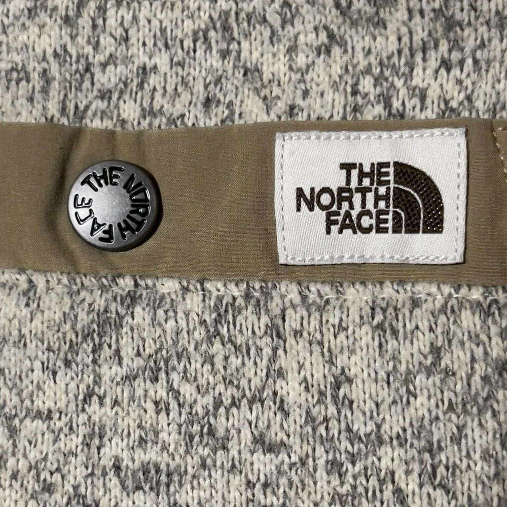 The North Face Fleece Jacket Men XL Brown Gordon Lyons‎ 1/4 Zip Pullover Sweater